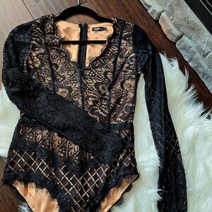 Boohoo lace top/lingerie